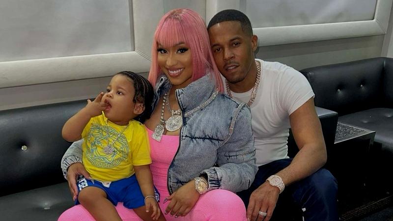 Nicki Minaj, Kenneth Petty und ihr gemeinsamer Sohn