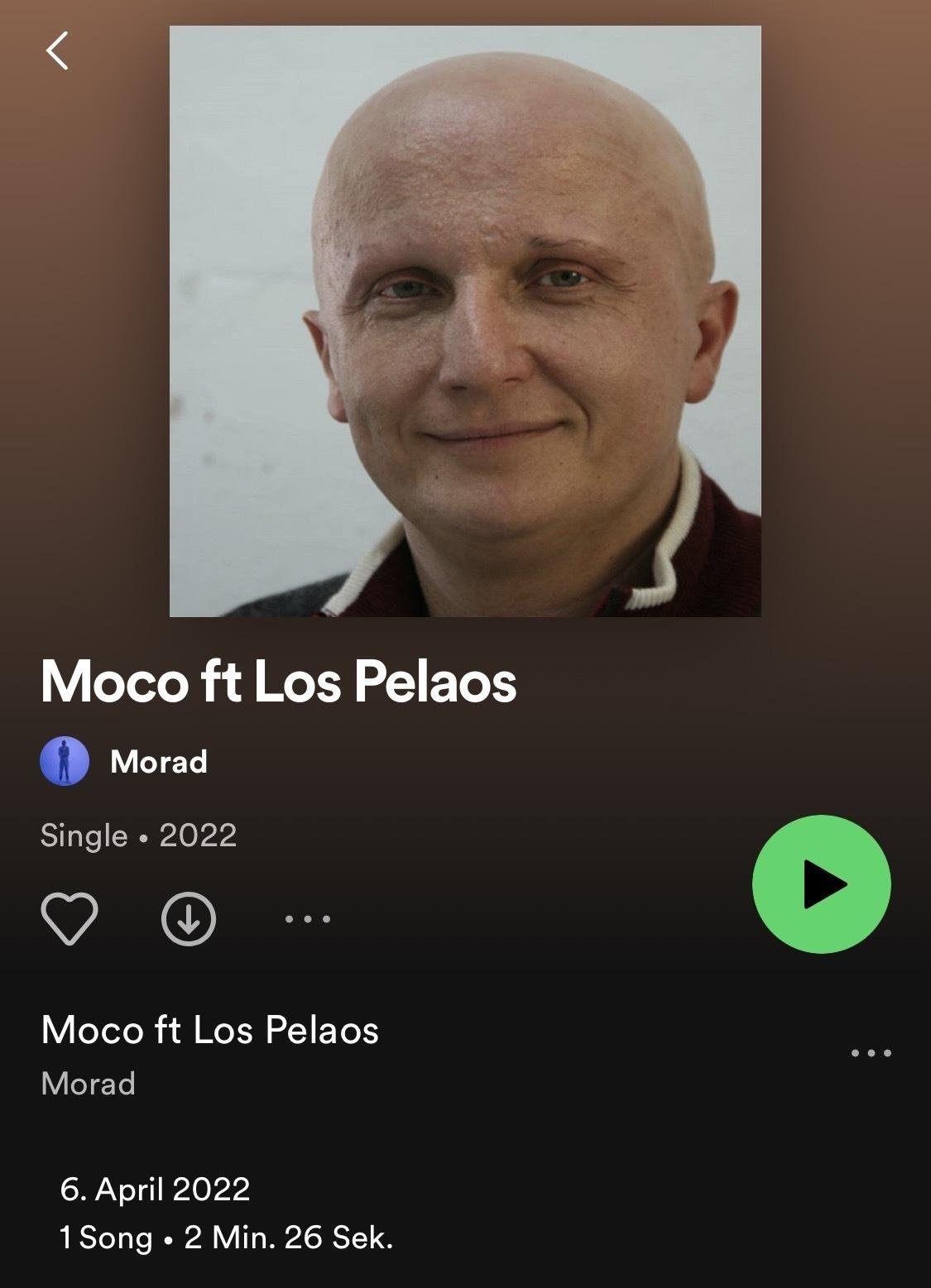 Screenshot von Morads Spotify-Profil
