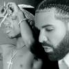 Collage von 2Pac und Drake
