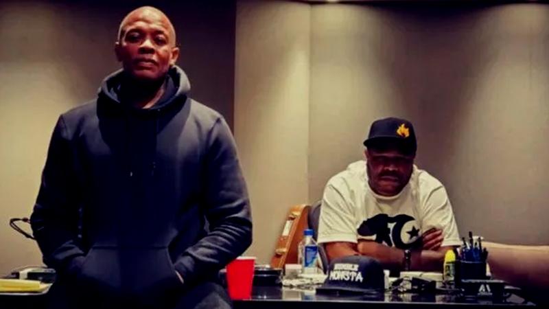 Dr. Dre & Xzibit im Studio
