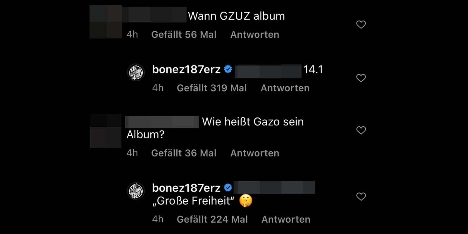 Bonez MC gibt Release Date & Name von Gzuz-Album bekannt
