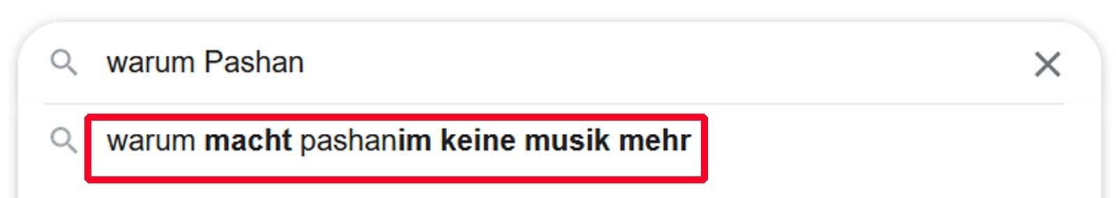 Frage nach Pashanims Musik