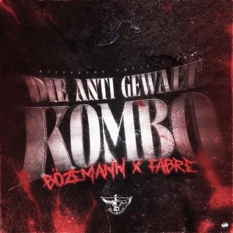 Cover zu Bözemann's und Fabre's Album "Die Anti Gewalt Kombo"