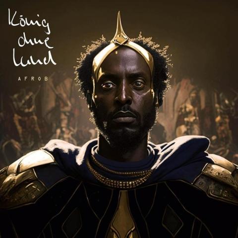 Cover zu Afrobs neuem Album "König ohne Land"