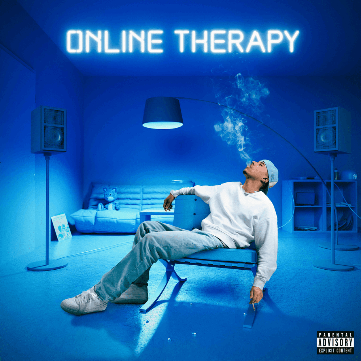 Cover zu Luis' neuem Album "Online Therapy"