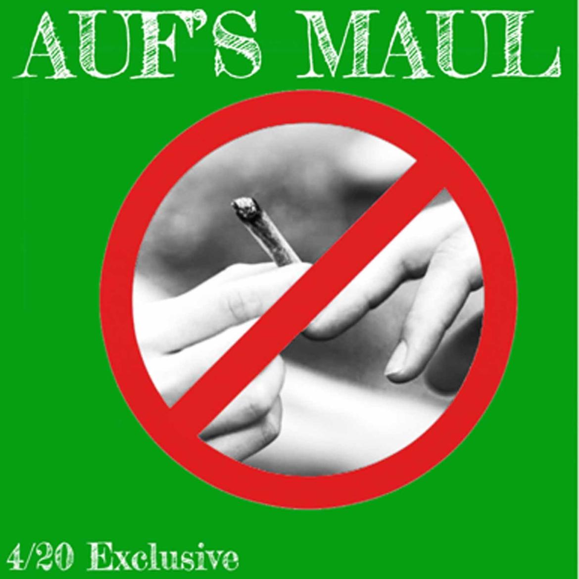 aufs maul - happy 4/20