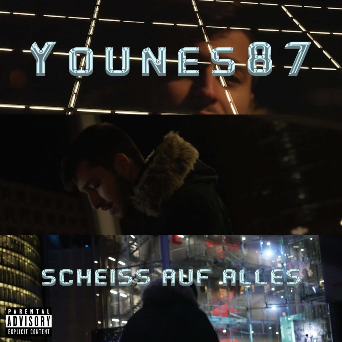 Younes87, Scheiß auf alles, Cover