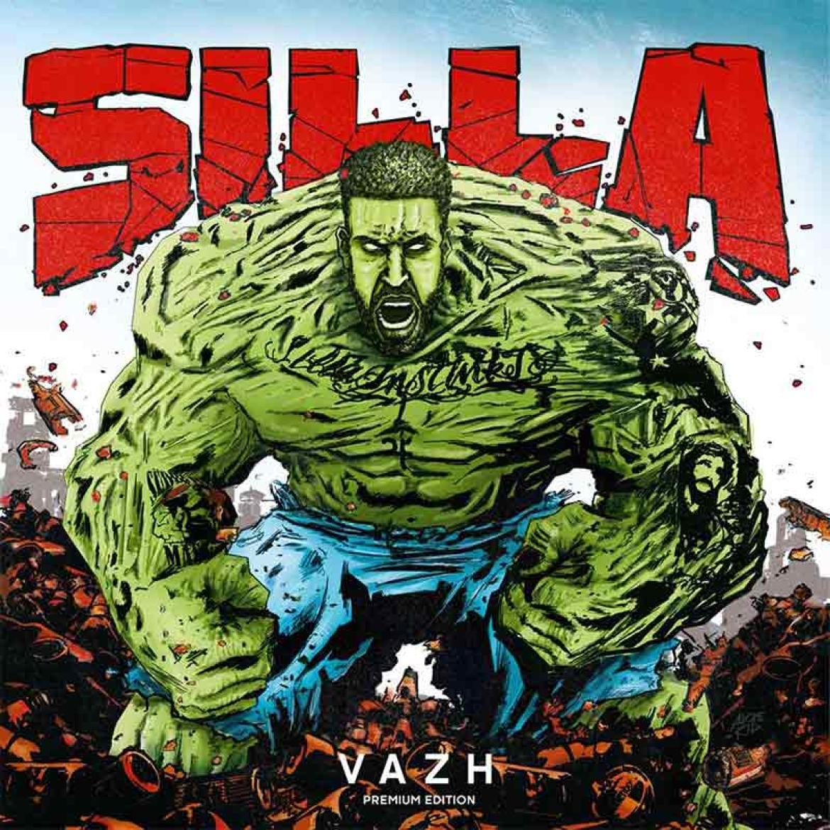 Cover von Sillas "Vom Alk zum Hulk"