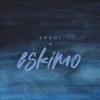 Das ist das Cover von "Eskimo" ein blauer Hintergrund angelehnt an ein Aquaraellbild.