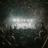 Bild von Festival Bühne mit Menschenmenge