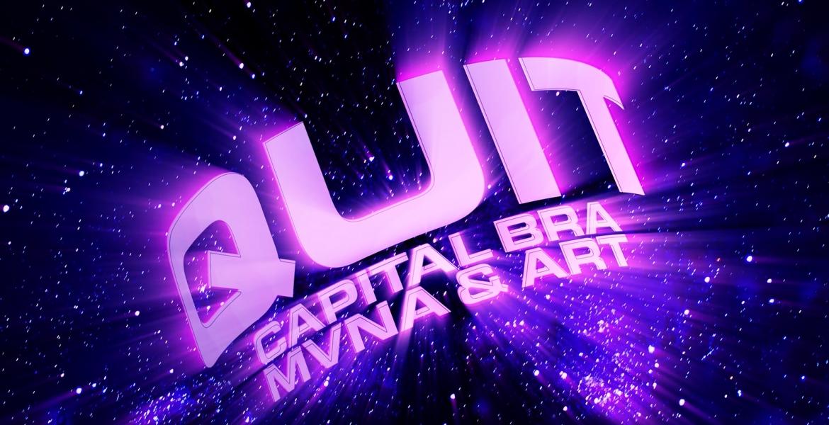 Cover von Capital Bra ft. ART & MVNA - Quit