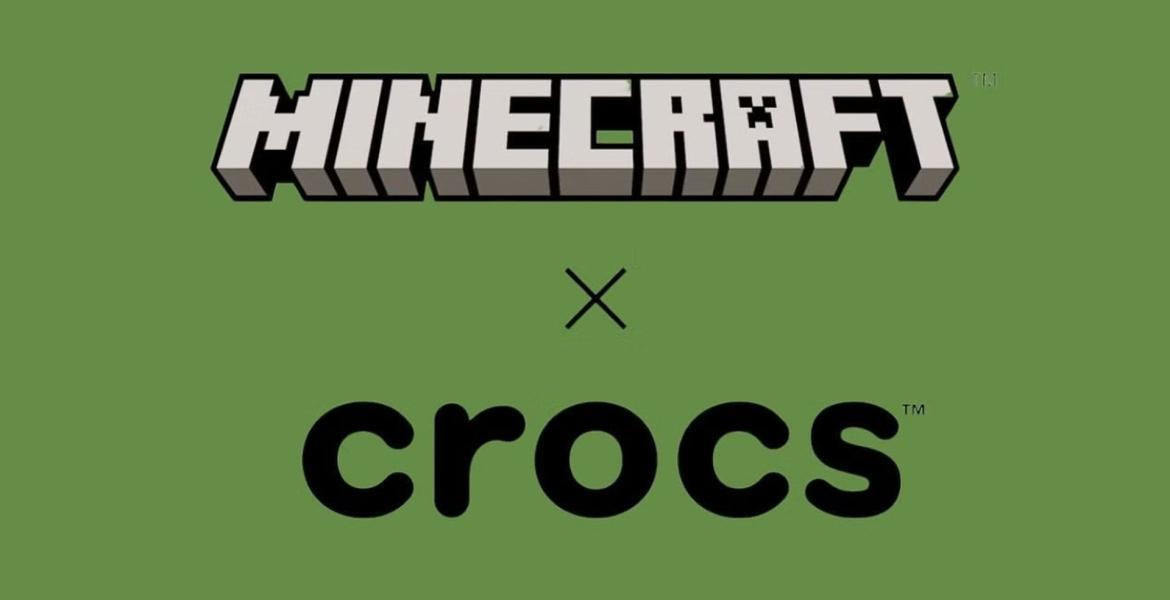 Minecraft- und Crocs-Logo
