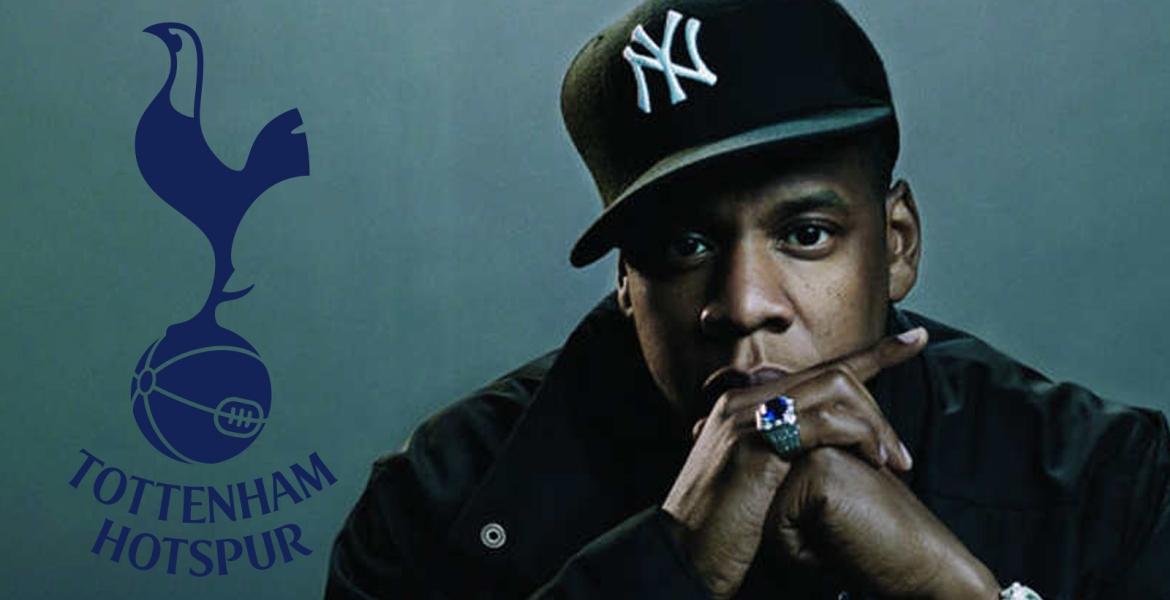 Collage Jay-Z und Tottenham Hotspur