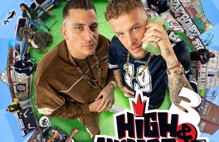 Cover zu Bonez MCs und Gzuz' Album "High & Hungrig 3"