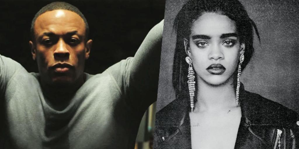 dr  Dre gives Rihanna tips for Super Bowl performance